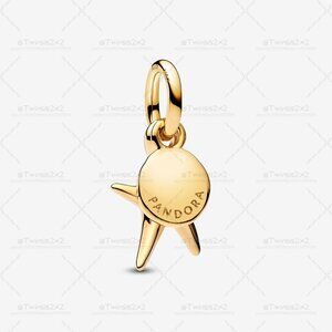 Pandora Starfish Double Dangle Charm